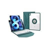 Etui FOXDOCK clavier Bluetooth pour iPad Air 11 (2025) - Clavier magnétique détachable, coque transparente ultra-fine, batterie 30 heures, chargement