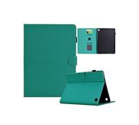 Etui FOXDOCK intelligent en cuir de qualité supérieure pour Fire HD 8 (2020) Design ultra-fin et résistant aux chocs, avec emplacements pour cartes
