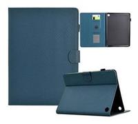 Étui FOXDOCK intelligent en cuir de qualité supérieure pour Fire HD 8 (2022) Design ultra-fin et résistant aux chocs, avec emplacements pour cartes et fonction support-bleu foncé bleu foncé G