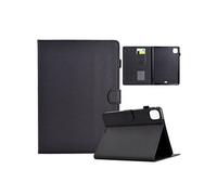 Etui FOXDOCK intelligent en cuir de qualité supérieure pour iPad Pro 11 (2024) Design ultra-fin et résistant aux chocs, avec emplacements pour cartes