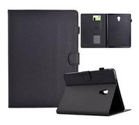 Étui FOXDOCK intelligent en cuir de qualité supérieure pour Samsung Galaxy Tab A 10.5 Design ultra-fin et résistant aux chocs, avec emplacements pour cartes et fonction support-noir noir G