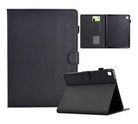 Étui FOXDOCK intelligent en cuir de qualité supérieure pour Samsung Galaxy Tab A7 10.4 (2020) Design ultra-fin et résistant aux chocs, avec emplacements pour cartes et fonction support-noir noir G