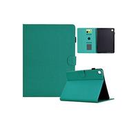 Étui FOXDOCK intelligent en cuir de qualité supérieure pour Samsung Galaxy Tab S6 Lite (2020)/P610 Design ultra-fin et résistant aux chocs, avec emplacements pour cartes et fonction support-bleu clair