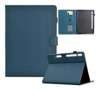 Etui FOXDOCK intelligent en cuir de qualité supérieure pour Samsung Galaxy Tab S8 Design ultra-fin et résistant aux chocs, avec emplacements pour