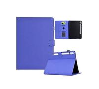 Etui FOXDOCK intelligent en cuir de qualité supérieure pour Samsung Galaxy Tab S9 FE Design ultra-fin et résistant aux chocs, avec emplacements pour