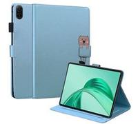 Étui FOXDOCK pour tablette Honor Pad X8a résistant aux chocs, protection intégrale, support multi-angles réglable, coque magnétique en TPU-Bleu Bleu G