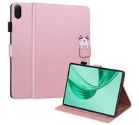 Étui FOXDOCK pour tablette Honor Pad X8a résistant aux chocs, protection intégrale, support multi-angles réglable, coque magnétique en TPU-Rose Rose G