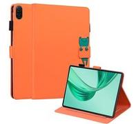 Étui FOXDOCK pour tablette Honor Pad X8a résistant aux chocs, protection intégrale, support multi-angles réglable, coque magnétique en TPU-Orange Orange G