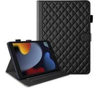 Étui FOXDOCK pour tablette iPad 10.2 (2019) coque arrière flexible en TPU avec support multi angles-Noir Noir G