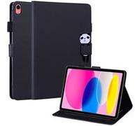 Étui FOXDOCK pour tablette iPad (2022) résistant aux chocs, protection intégrale, support multi-angles réglable, coque magnétique en TPU-Noir Noir G