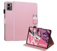 Étui FOXDOCK pour tablette Lenovo Legion Y700 (2023) résistant aux chocs, protection intégrale, support multi-angles réglable, coque magnétique en TPU-Rose Rose G