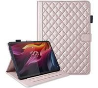 Étui FOXDOCK pour tablette Lenovo Tab P11 Plus coque arrière flexible en TPU avec support multi angles-Rose Rose G