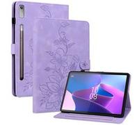 Etui FOXDOCK pour tablette Lenovo Tab P11 Pro Gen 2 coque en TPU souple et durable avec support réglable, emplacements pour cartes et rainures
