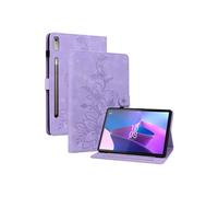 Etui FOXDOCK pour tablette Lenovo Tab P11 Pro Gen 2 coque en TPU souple et durable avec support réglable, emplacements pour cartes et rainures