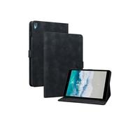 Etui FOXDOCK pour tablette Nokia T10 coque en TPU souple et durable avec support réglable, emplacements pour cartes et rainures antidérapantes-Noir