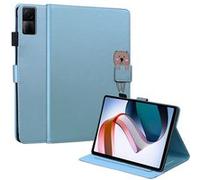 Étui FOXDOCK pour tablette Xiaomi Redmi Pad résistant aux chocs, protection intégrale, support multi-angles réglable, coque magnétique en TPU-Bleu Bleu G