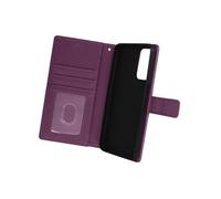 Etui Galaxy A23 5G et M23 5G Clapet Portefeuille Support Vidéo Dragonne violet