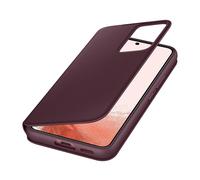 Étui Galaxy S22 Plus à Fenêtre Smart Clear View Cover Orginal bordeaux