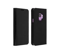 Etui Galaxy S9 Housse Cuir Clapet Portefeuille Fonction Support Noir