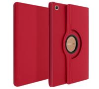Housse Tablette Avizar Etui Galaxy Tab S5e Protection Intégrale Fonction Support Rotative à 360° Rouge
