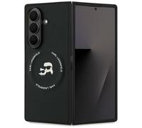 Étui Galaxy Z Pli 7 Karl Lagerfeld Similicuir Noir Magsafe Compatible Figurine