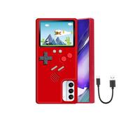 Étui Game Boy pour Galaxy S10, étui de jeu compatible avec le Samsung Galaxy S10 (écran couleur) et 36 jeux classiques (rouge).