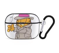 Étui Garfield pour AirPods Pro compatible avec la recharge sans fil