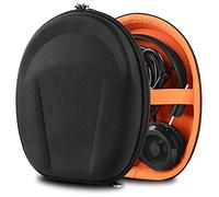 Étui Geekria Shield Compatible avec Grado SR80X, SR60X, GW100x, SR325e, SR325, SR225i, SR125 et Plus, Sac de Voyage de Remplacement en Coque Rigide avec Rangement pour câbles (Noir)