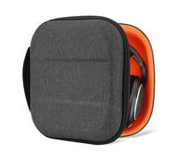 Étui Geekria Shield pour Casque Compatible avec Sennheiser HD 400 Pro/HD 560S/HD 598/HD 599SE/HD 280 Pro/HD 600, Sac de Transport Rigide avec Rangement pour câbles (Gris foncé)