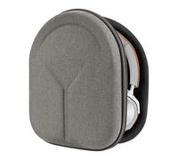 Étui Geekria Shield pour écouteurs Compatible avec B&O Beoplay HX, H100, H95, H9i, H9 3rd Gen, H9, H8, H7, H6, Sac Rigide de Voyage avec Rangement pour câbles (Gris Brun)