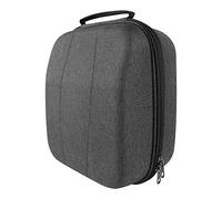 Étui Geekria Shield pour Grands Casques Circum-Auriculaires, Housse de Transport Rigide avec Rangement pour câbles, Compatible avec Sony MDR-Z7M2 et Audio-Technica ATH-R50x (Gris foncé)