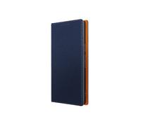 Etui Google Pixel 7 Portefeuille Design Cuir Texturé Support Video Bleu Nuit