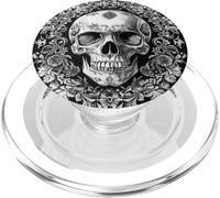 Étui Gothique du crâne PopSockets PopGrip pour MagSafe
