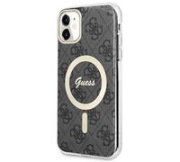 Étui Guess 4G MagSafe pour iPhone 11, noir
