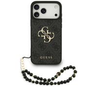 Etui Guess 4G Strap 4G Classic Logo do iPhone 17 Pro Max czarny