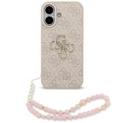 Étui Guess 4G Strap 4G Classic Logo pour iPhone 17 rose