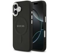 Etui Guess Classic Logo MagSafe do iPhone 17 czarny