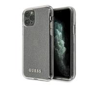 Etui Guess do iPhone 11 Pro srebrny Glitter