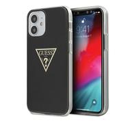 Etui Guess do iPhone 12 mini 5,4 czarny Metallic Collection