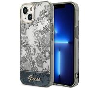Etui Guess do iPhone 14 Plus 6,7 szary/grey hardcase Porcelain Collection