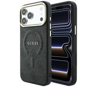 Étui Guess Embossed 4G Classic pour iPhone 18 Pro Max / 17 Pro Max, noir