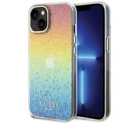 Étui Guess Faceted Mirror Disco pour iPhone 15, multicolore