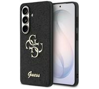 Étui Guess Fixed Glitter 4G Metal Logo pour Samsung Galaxy S26