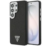Étui Guess Fixed Glitter Triangle MagSafe pour Samsung Galaxy S26 Ultra, noir