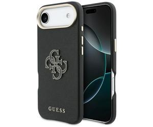 Étui Guess FW Resin Logo pour iPhone Air, noir