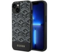 Coque pour iPhone 14 Plus Guess G Cube Stripes MagSafe Noire