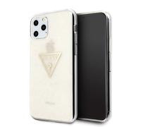 Étui Guess Glitter Triangle pour iPhone 11 Pro, doré