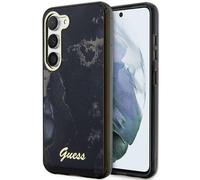 Étui Guess Golden Marble Collection pour Samsung Galaxy S23, noir