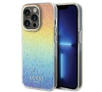 Étui Guess IML Faceted Mirror Disco pour iPhone 14 Pro Max, irisé