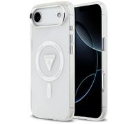 Etui Guess IML Gradient Triangle Logo MagSafe do iPhone Air przezroczysty